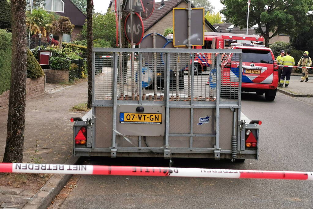 Meerdere woningen ontruimd na gaslekkage