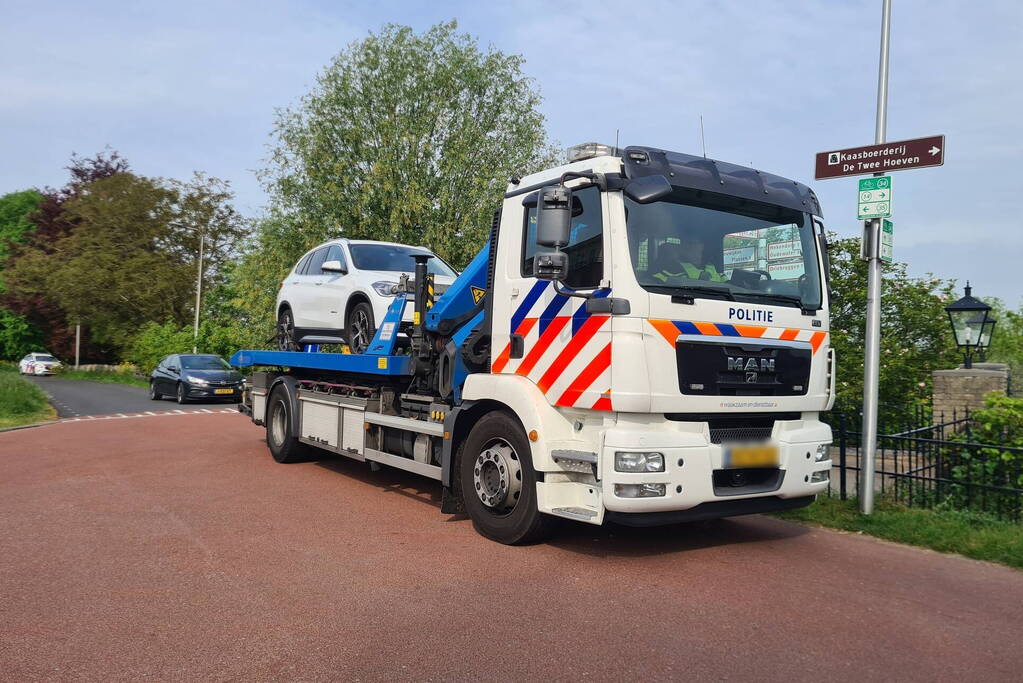 Inval en aanhouding bij boerderijwoning