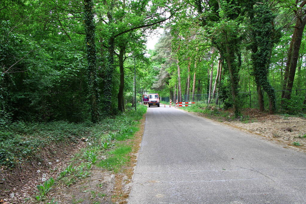 Gasleiding geknapt bij graafwerkzaamheden