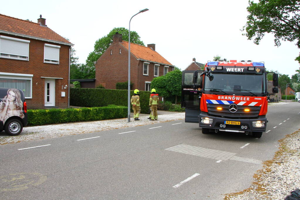 Woning ontruimd vanwege gaslucht
