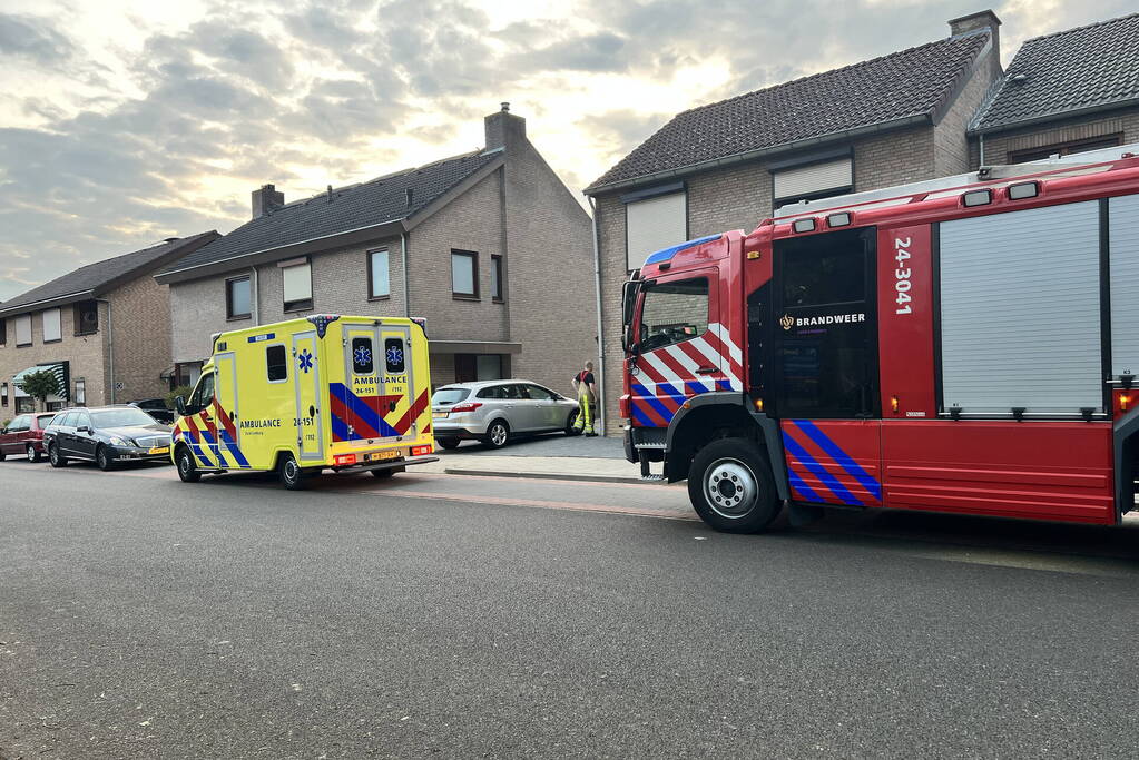 Hulpdiensten ingezet voor vreemde lucht in woning