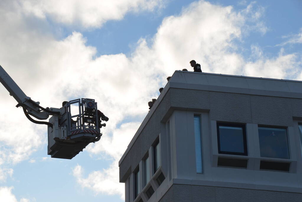 Brandweer pakt groots uit bij realistische oefening