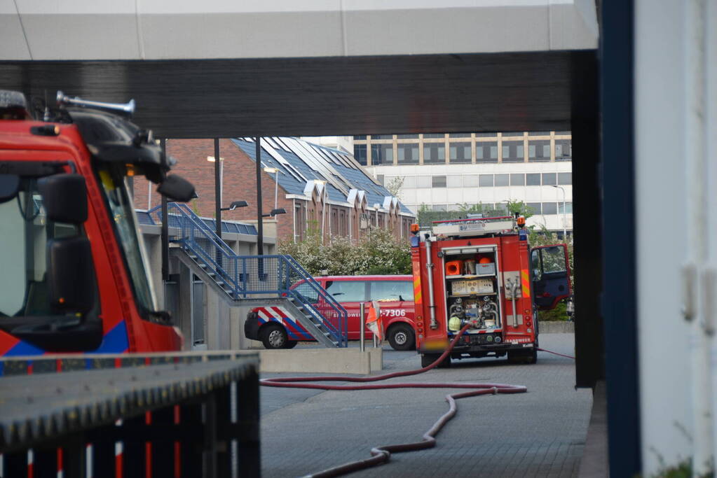 Brandweer pakt groots uit bij realistische oefening