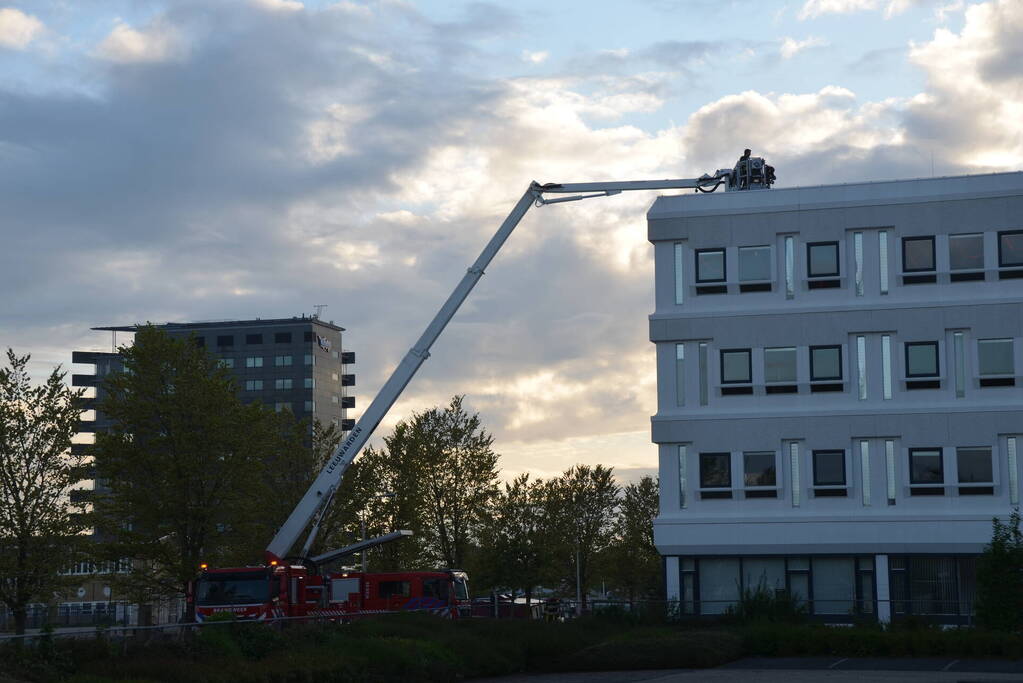 Brandweer pakt groots uit bij realistische oefening