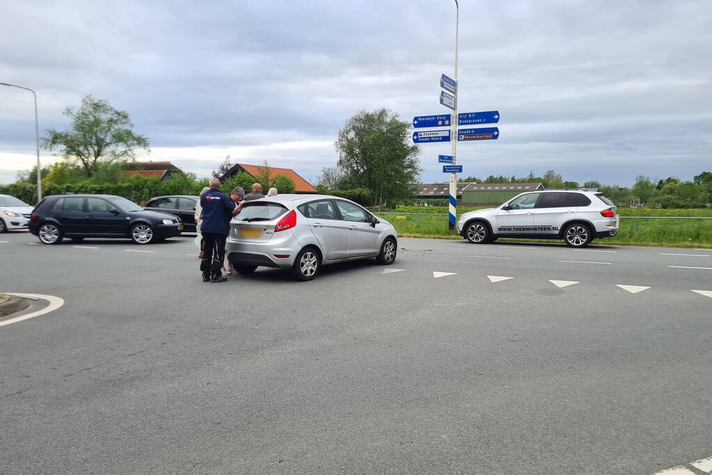 Schade bij ongeval op kruising