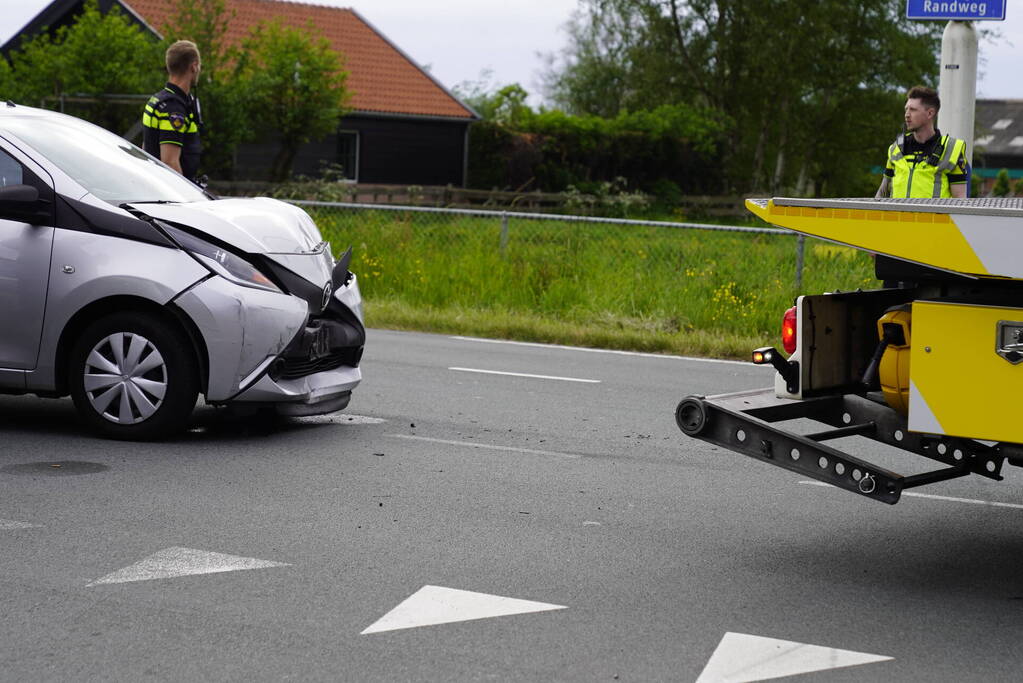 Schade bij ongeval op kruising