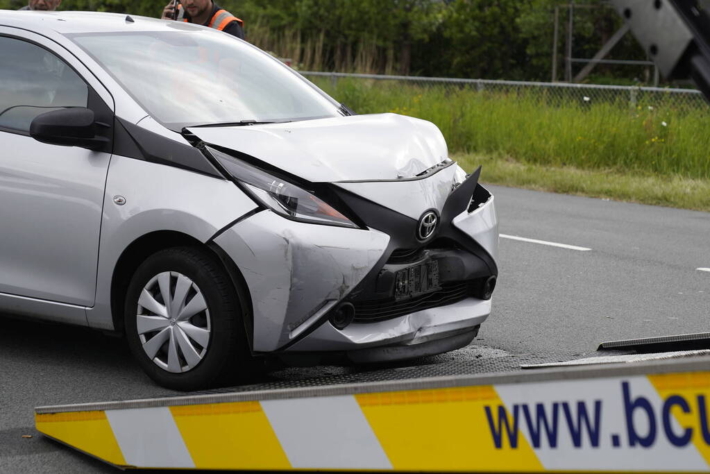 Schade bij ongeval op kruising
