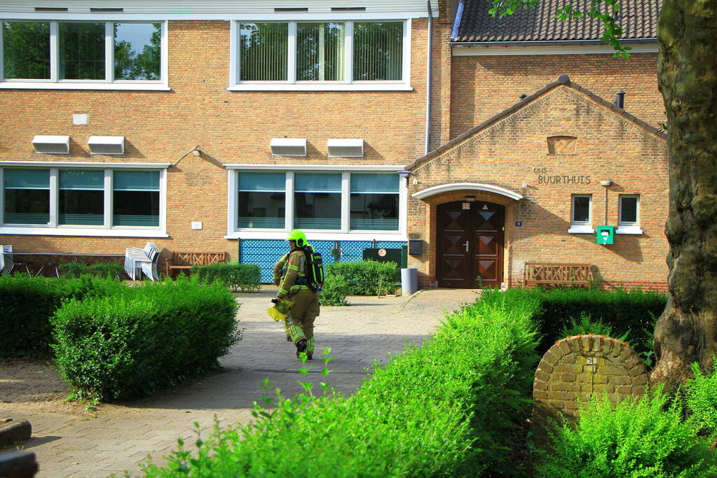 Onderzoek naar gaslekkage bij buurthuis Fatima
