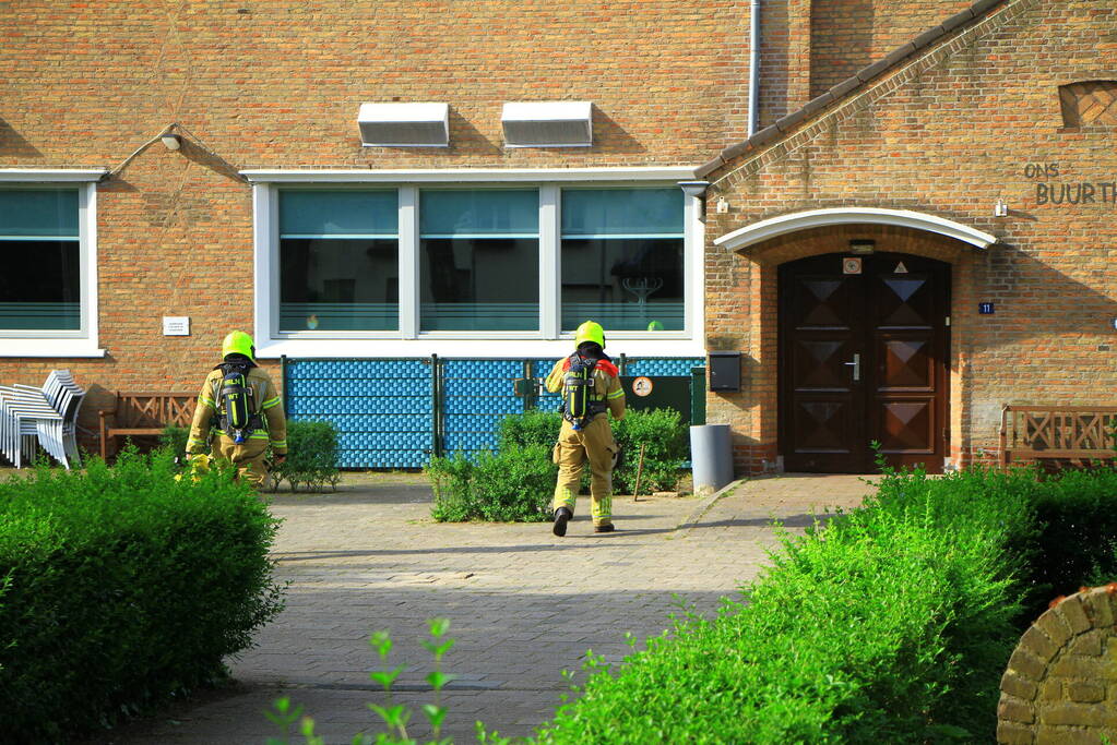 Onderzoek naar gaslekkage bij buurthuis Fatima