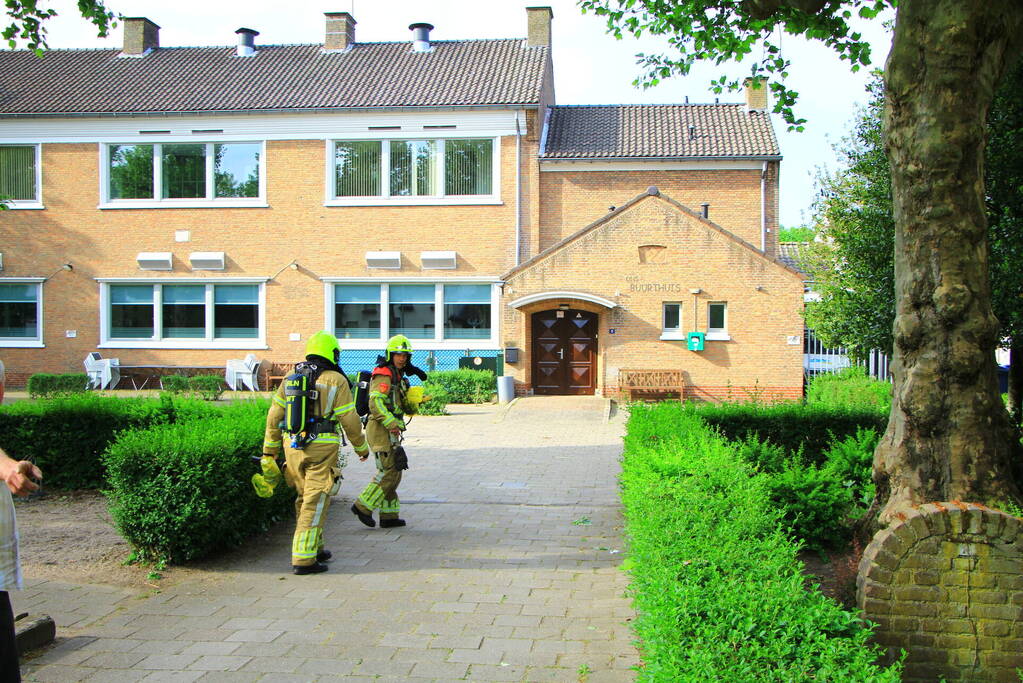 Onderzoek naar gaslekkage bij buurthuis Fatima