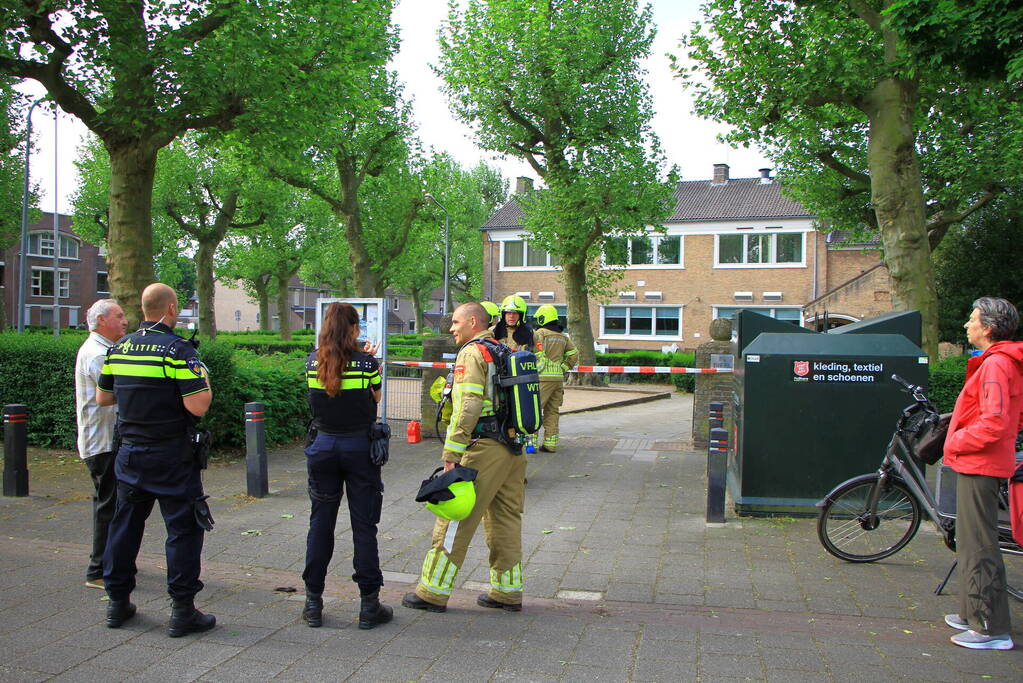 Onderzoek naar gaslekkage bij buurthuis Fatima