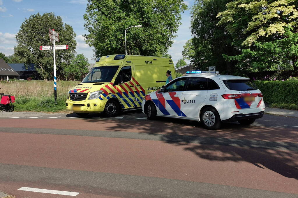 Scooterrijder gewond na val