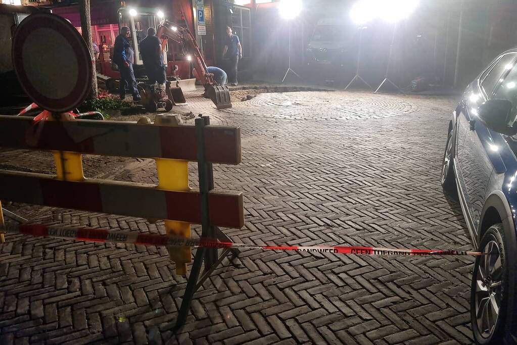 Meerdere wegen afgesloten vanwege waterlekkage