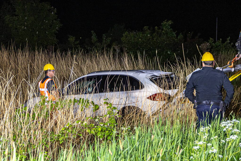 Porsche gevonden in bosjes
