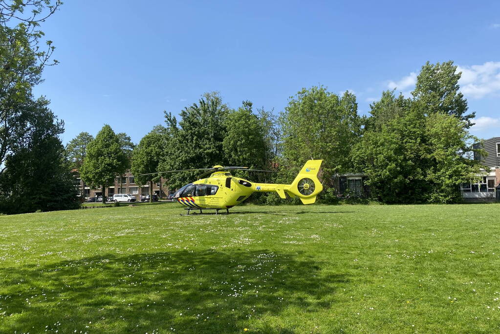 Traumahelikopter ingezet voor kind