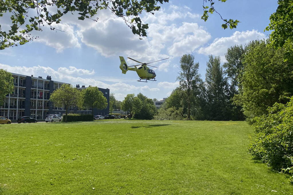 Traumahelikopter ingezet voor kind