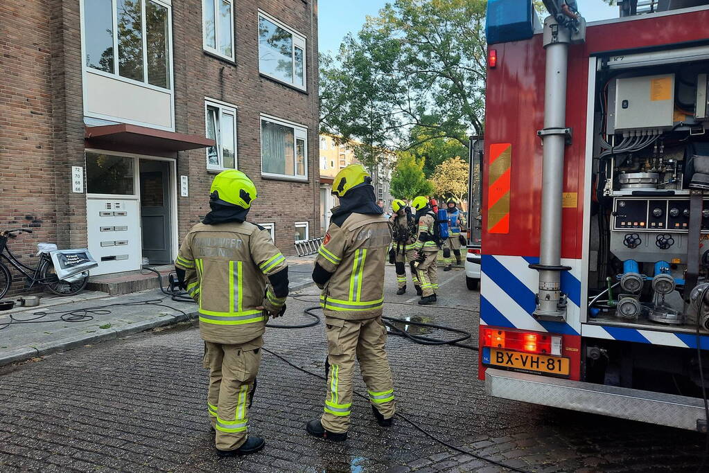 Woningen geventileerd na brand