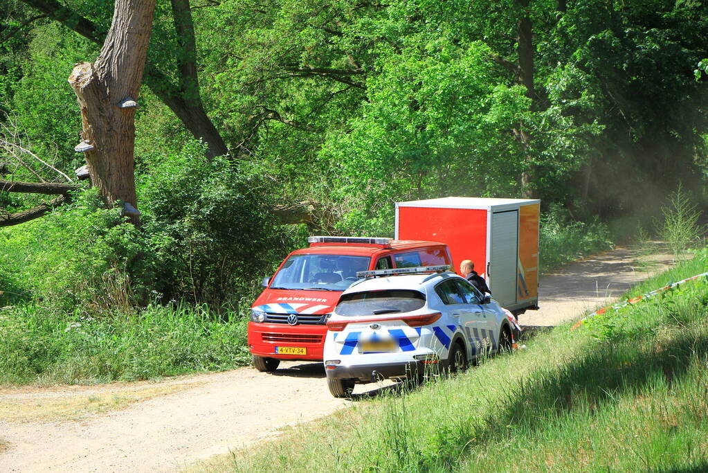 Groot onderzoek langs kanaal