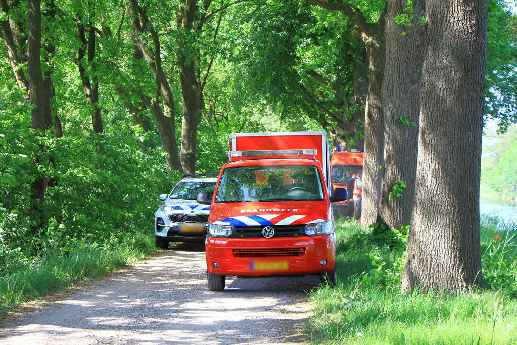 Groot onderzoek langs kanaal