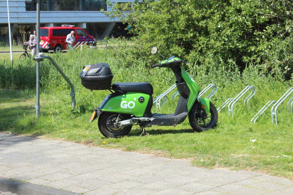 Grote zoekactie vanwege deelscooter in water