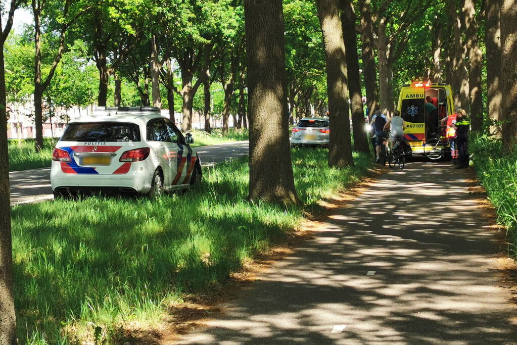 Wielrenner gewond na val