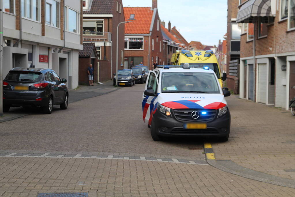 Traumahelikopter landt voor Andreaskerk