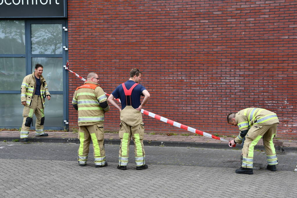 Flinke deuk in buitenmuur Woontex Slaapcomfort