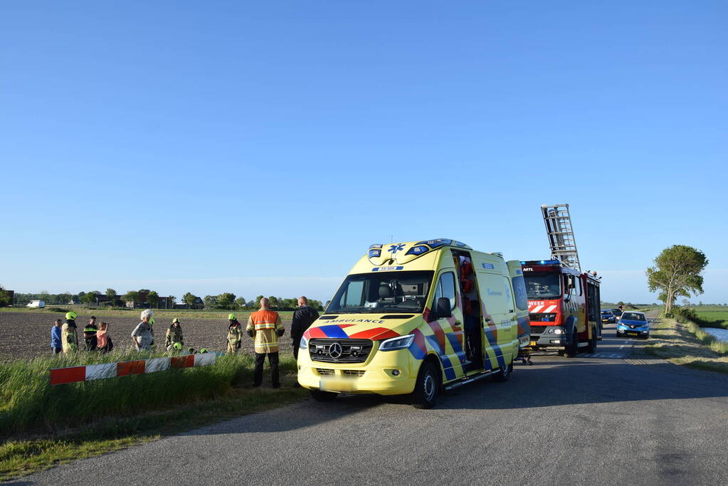 Scooterrijder en opzittende gewond bij eenzijdig ongeval