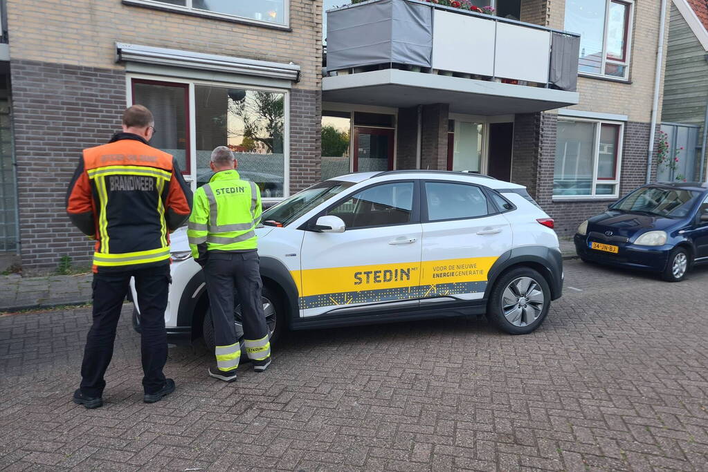 Gaslekkage ontstaan op bedrijventerrein