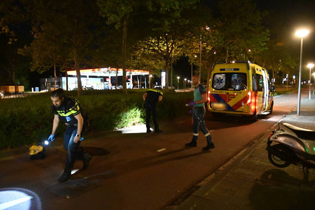 Politie zoekt naar tanden na ongeval