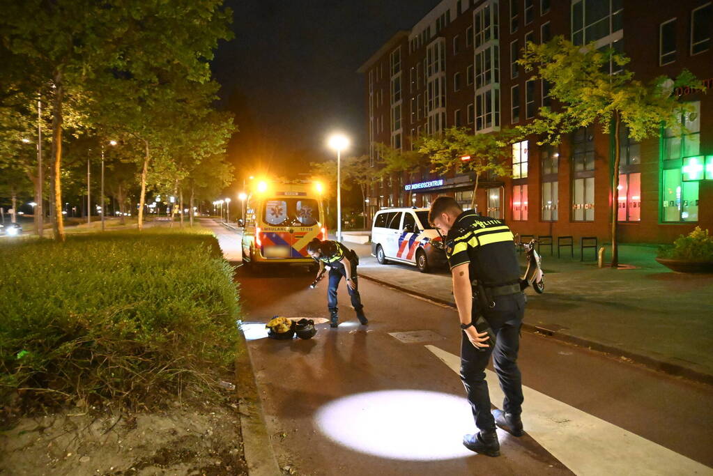 Politie zoekt naar tanden na ongeval