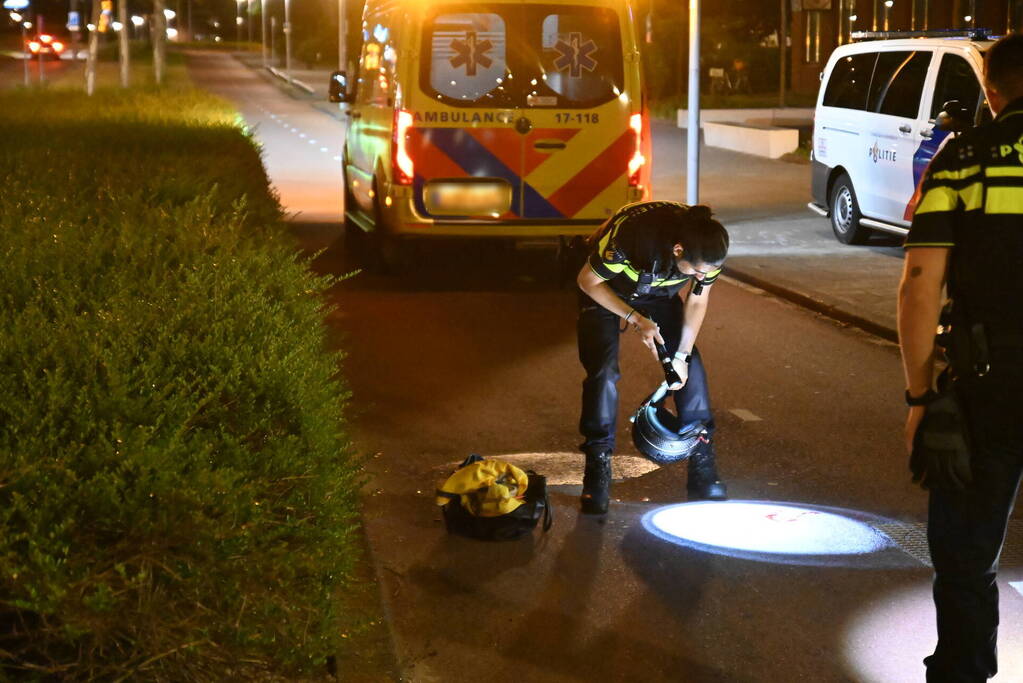 Politie zoekt naar tanden na ongeval