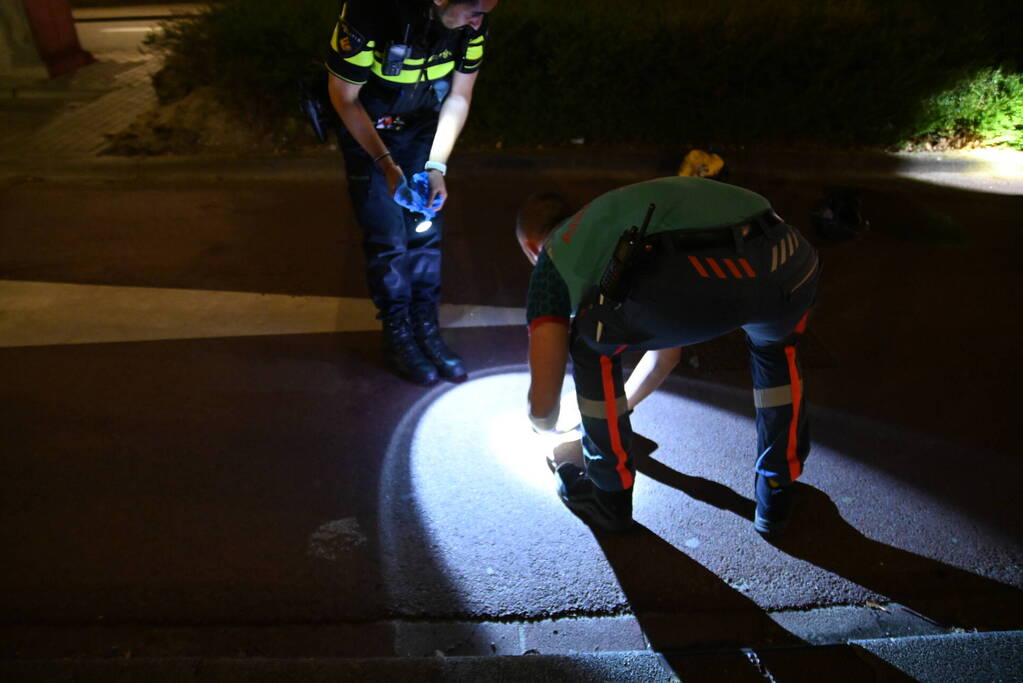Politie zoekt naar tanden na ongeval