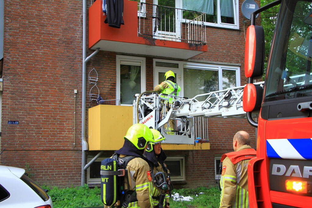 Tweede etage appartement vat vlam