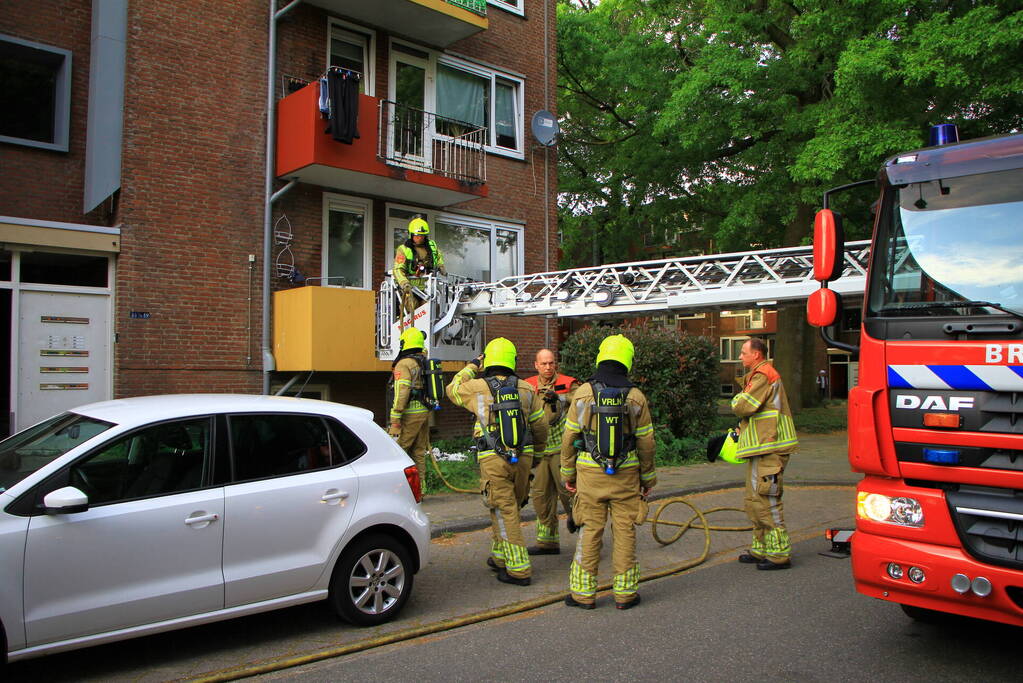 Tweede etage appartement vat vlam