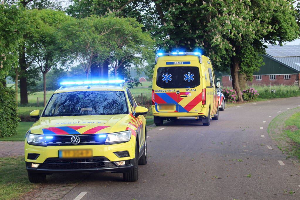 Kind valt van trap traumahelikopter opgeroepen