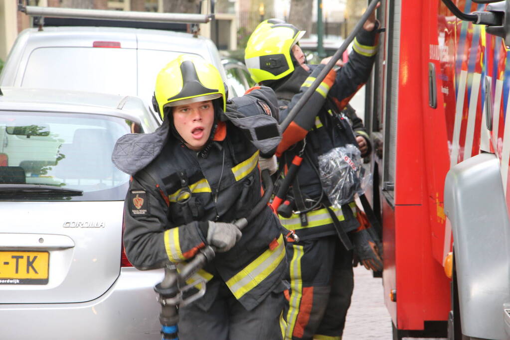 Brand in bedrijfspand van een mondhygiëniste