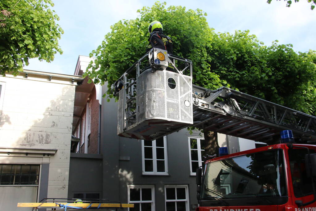 Brand in bedrijfspand van een mondhygiëniste