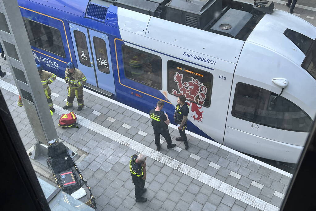 Treinverkeer stilgelegd na incident op station