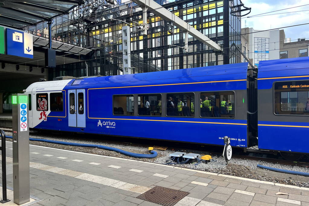 Treinverkeer stilgelegd na incident op station