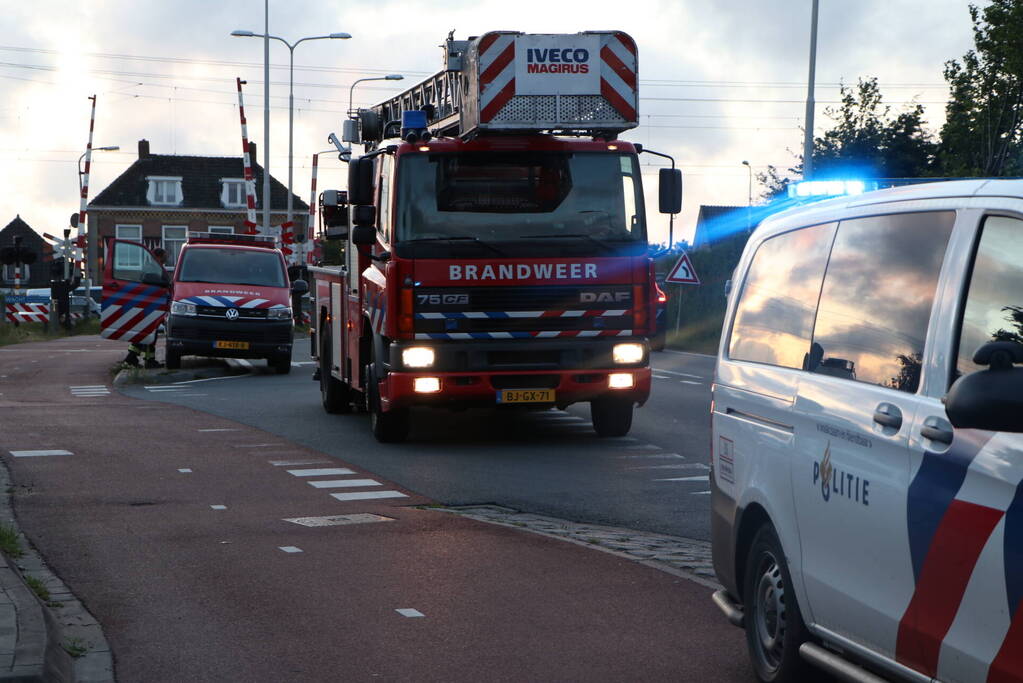 Brand in keuken van woning