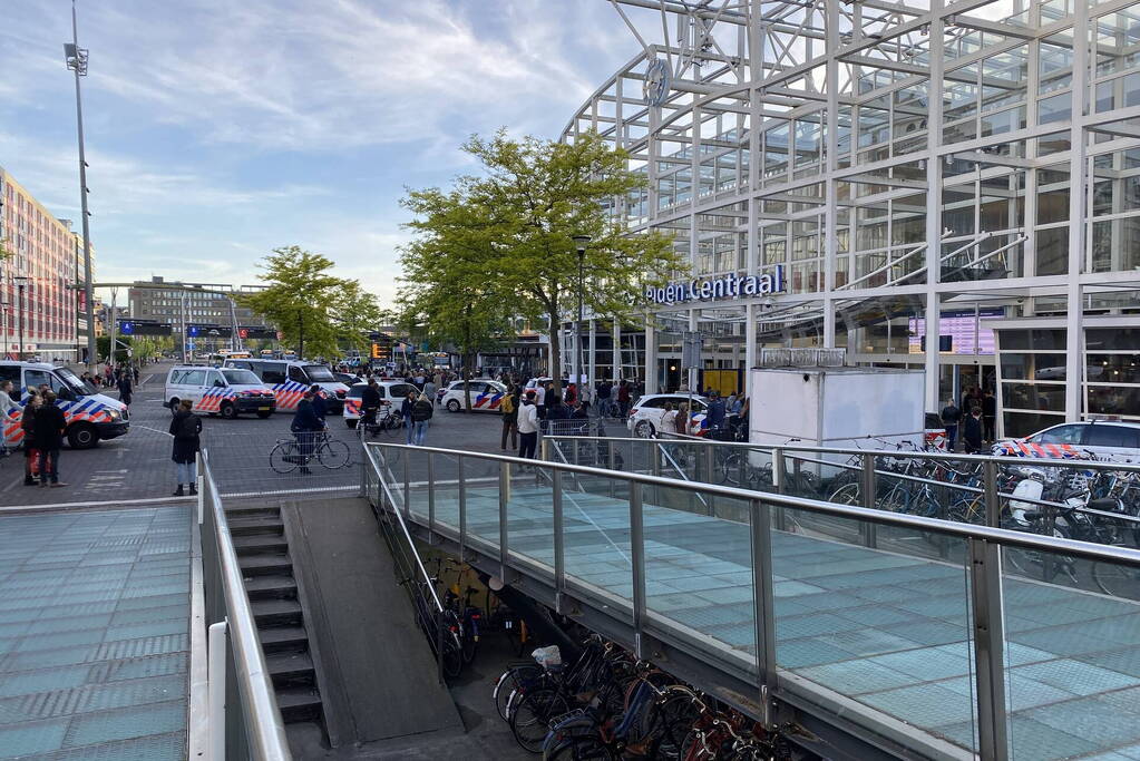 Treinverkeer stilgelegd vanwege politieactie