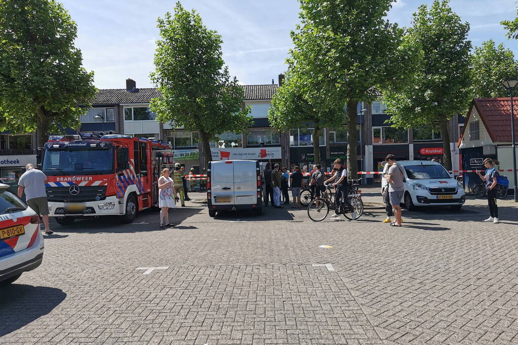 Meerdere woningen ontruimd door instorting