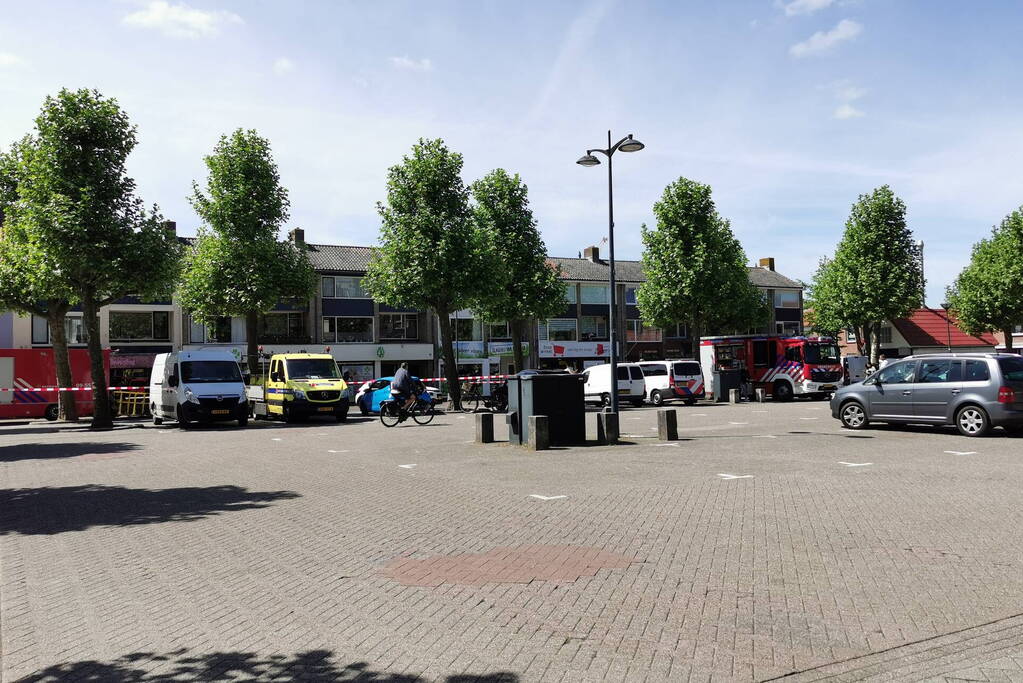 Meerdere woningen ontruimd door instorting