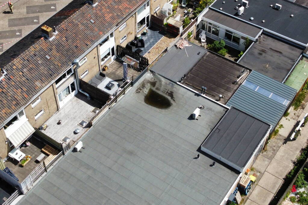 Meerdere woningen ontruimd door instorting