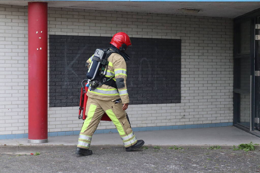 Pan op het vuur zorgt voor rookontwikkeling