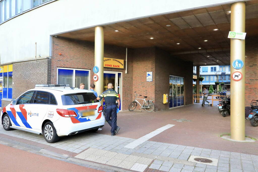 Buitenlandse overlastgever Winkelcentrum De Nieuwe Hof door politie meegenomen
