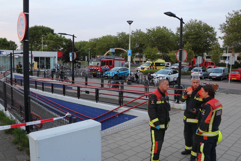 Treinverkeer stilgelegd na aanrijding