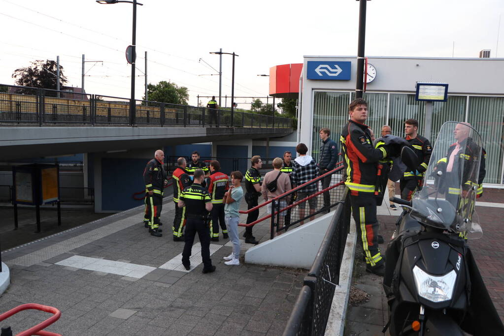Treinverkeer stilgelegd na aanrijding