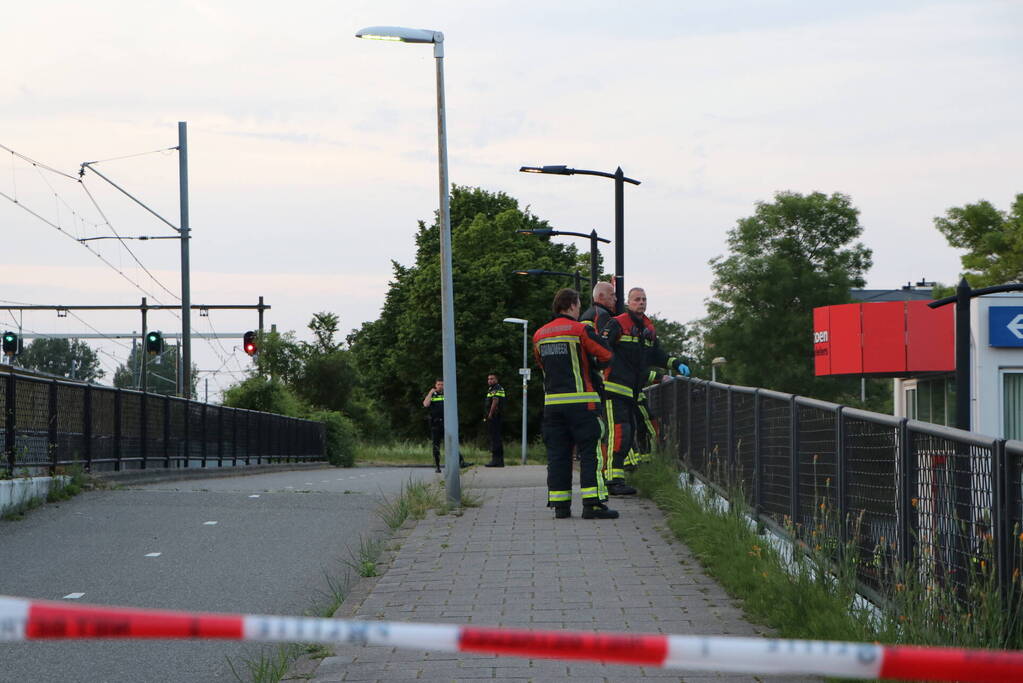 Treinverkeer stilgelegd na aanrijding
